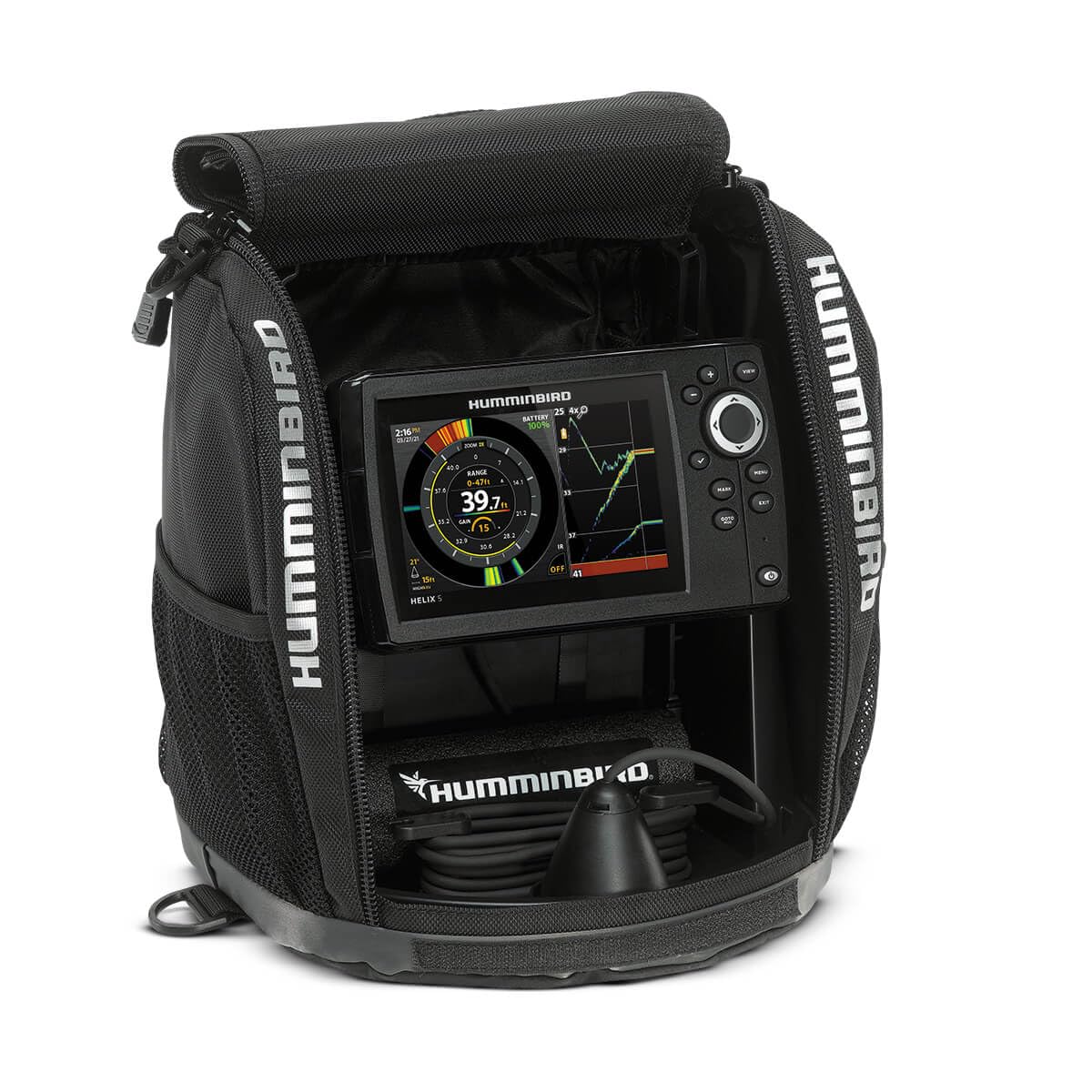 Humminbird 411730-1 ICE H5 Chirp GPS G3 Fish Finder - Image 3