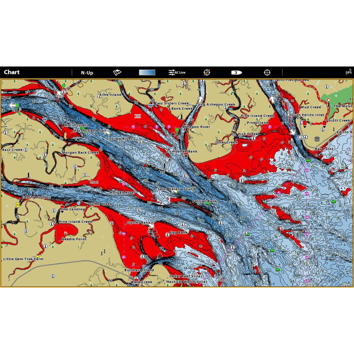 Humminbird CoastMaster U.S. Coastal V1 Map SD Card for Fish Finders - Image 7