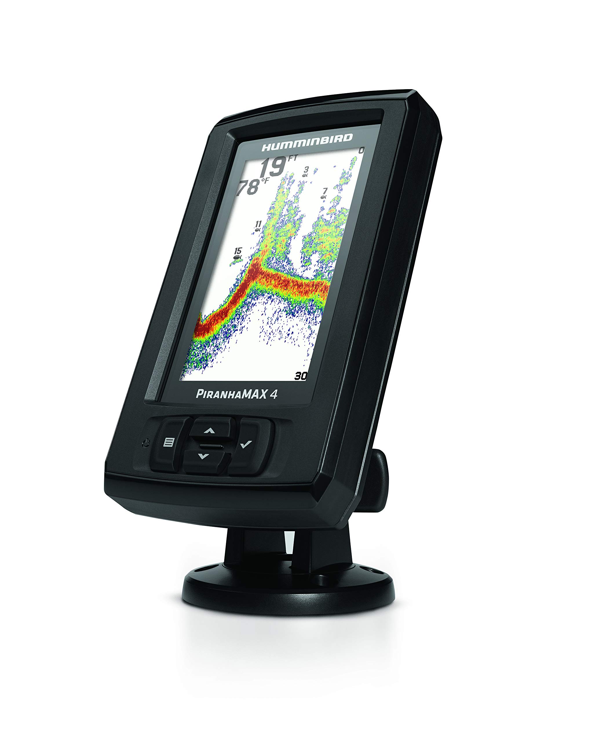 Humminbird PiranhaMAX 4 Fish Finder with Transducer, Dual Beam Sonar, Portable Carrying Case - Image 5